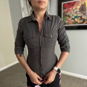 Grey blouse